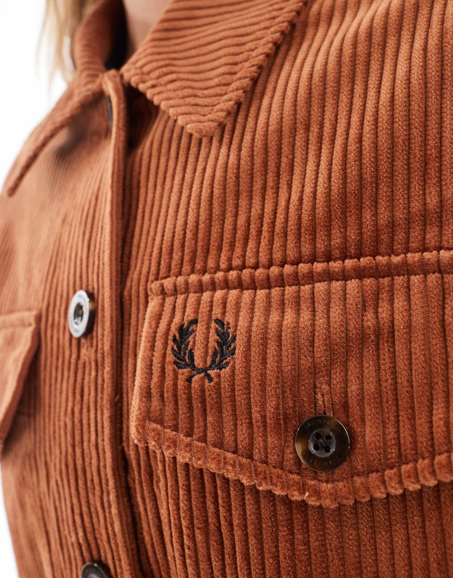 Oversized Cord Trucker Jacket