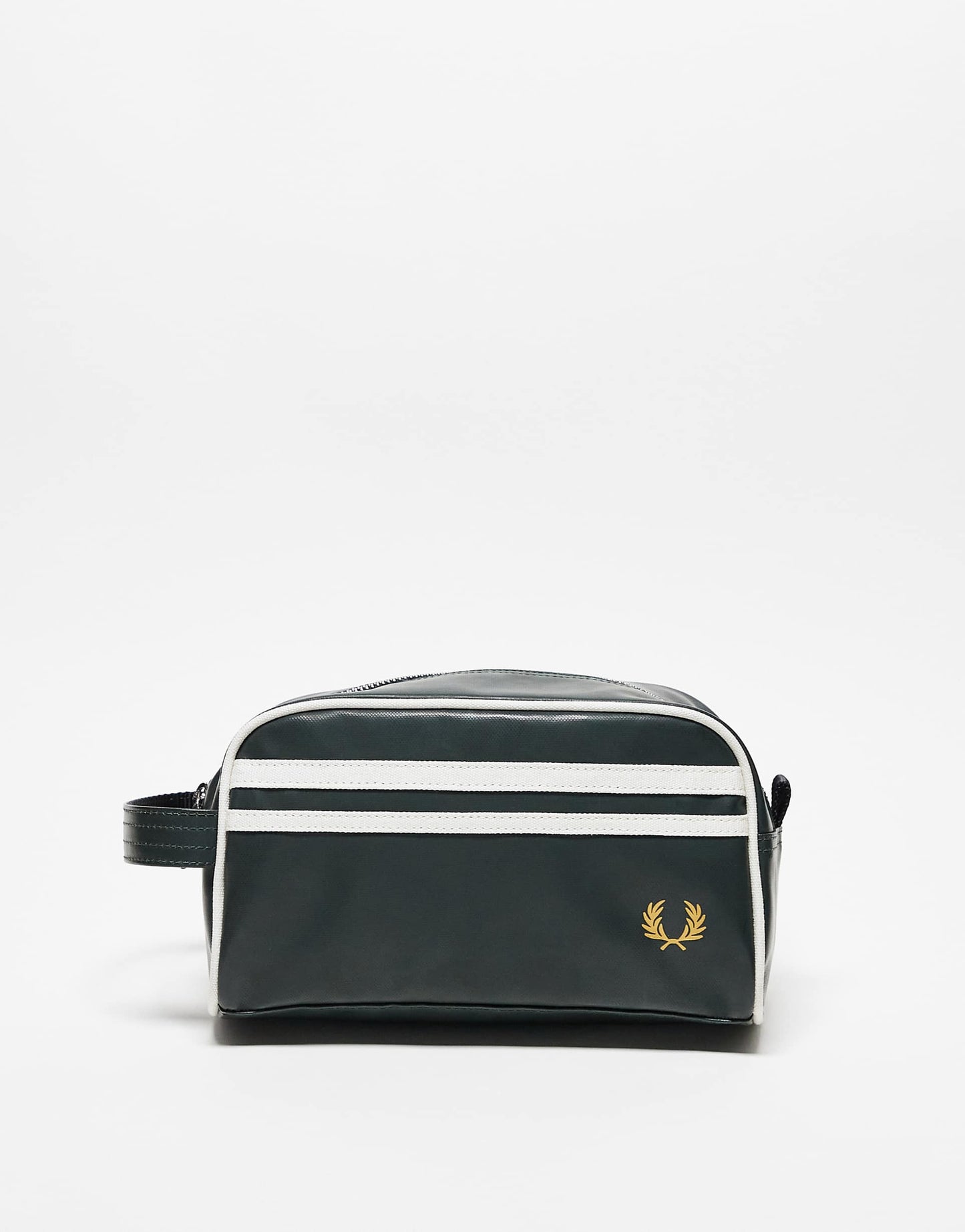 Coated Faux Leather Washbag