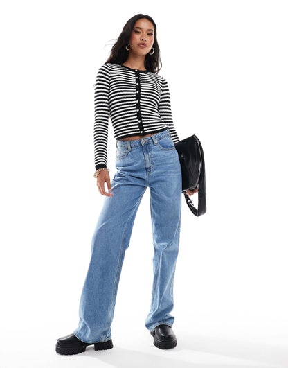 Fitted Button Through Cardigan