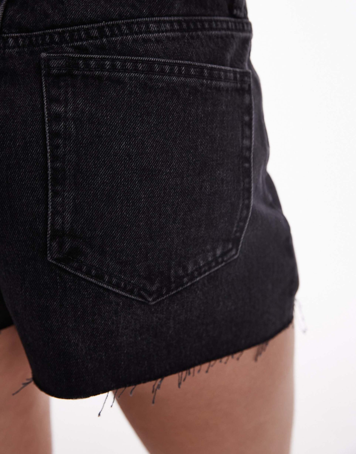 Denim A-Line Shorts