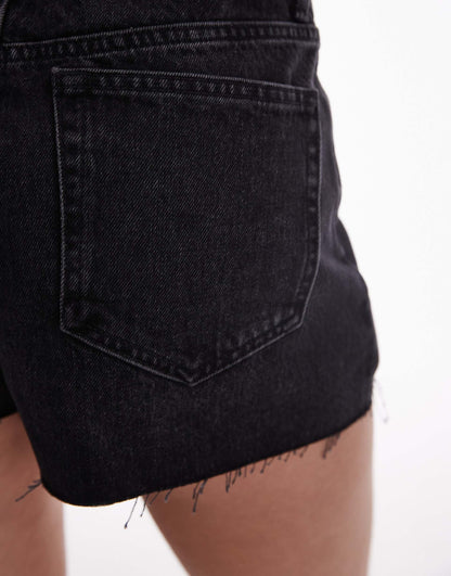 Denim A-Line Shorts