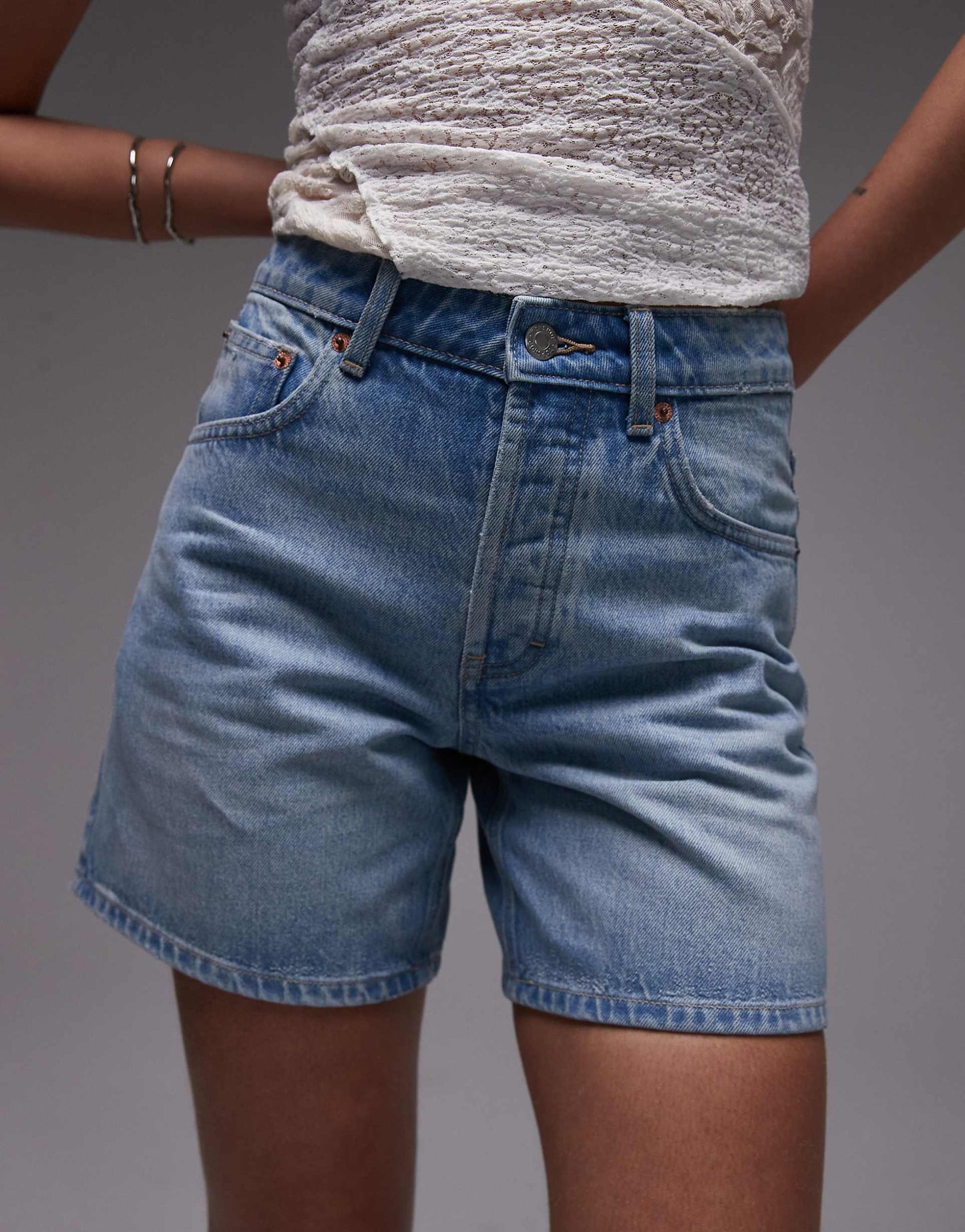 Denim Editor Shorts