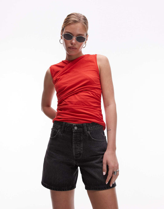 Denim Editor Shorts