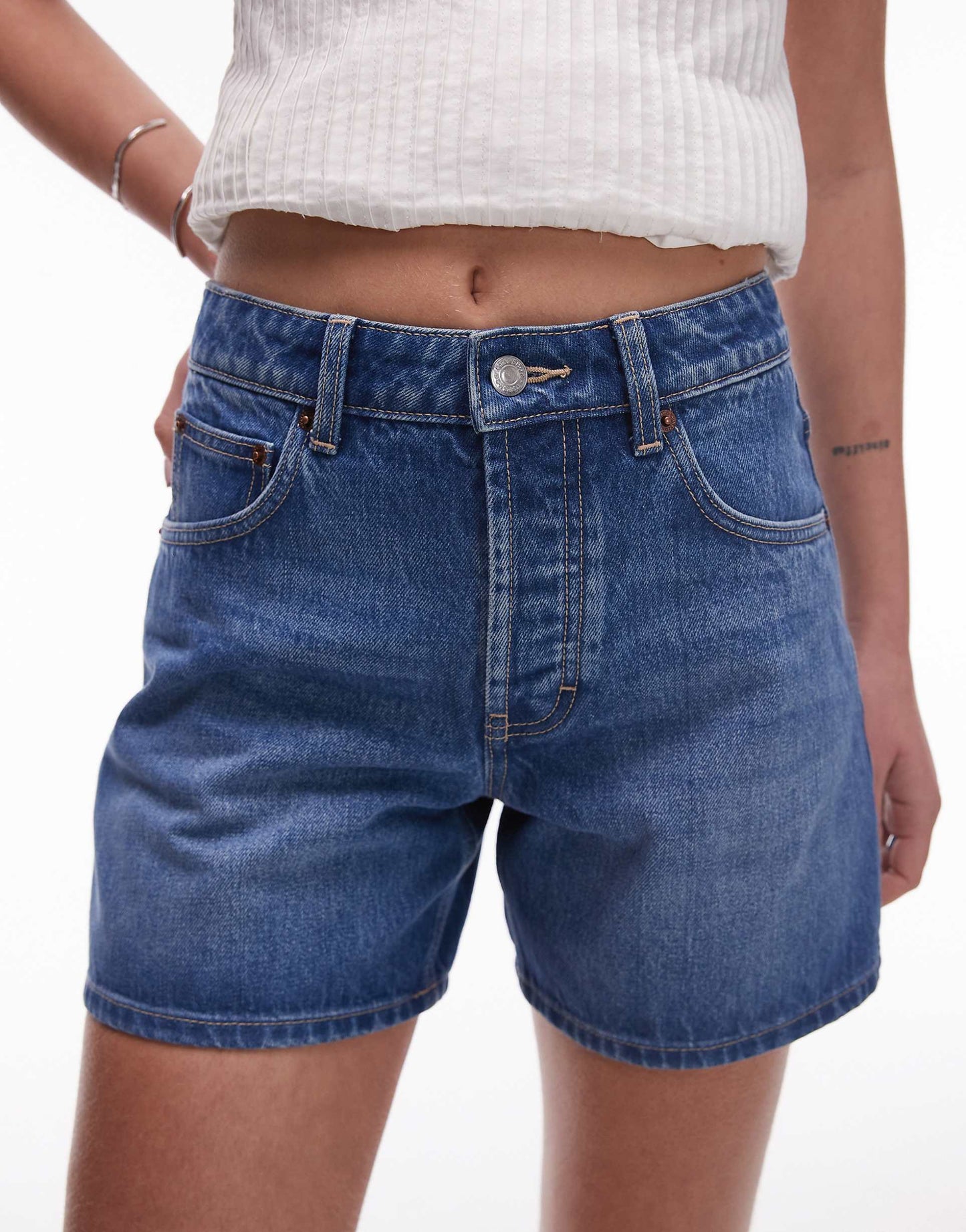 Denim Editor Shorts