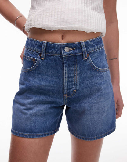 Denim Editor Shorts