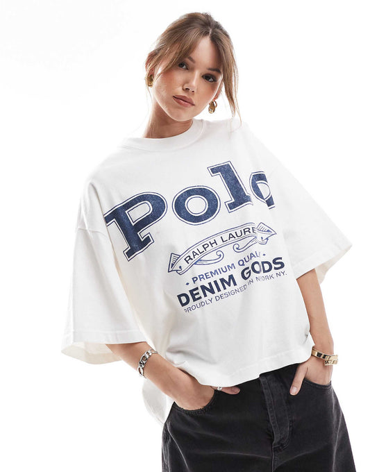 Boxy Fit Printed T-Shirt