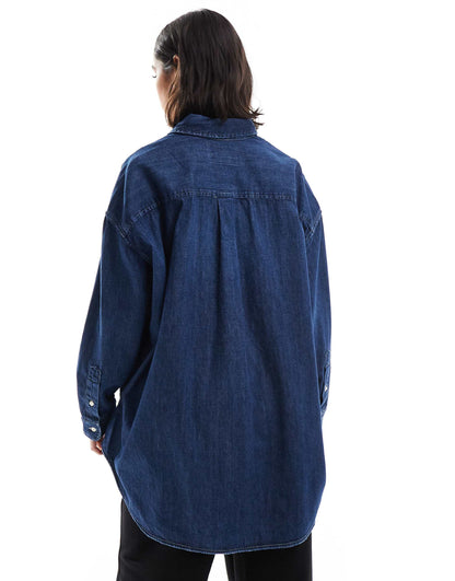 Oversized Denim Shirt