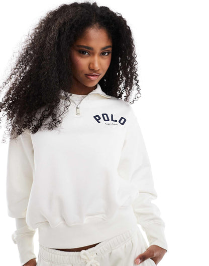 Co-Ord Half Zip Sweatshirt