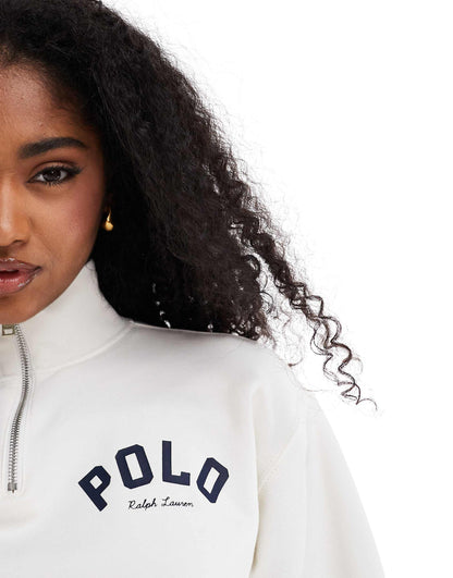 Co-Ord Half Zip Sweatshirt