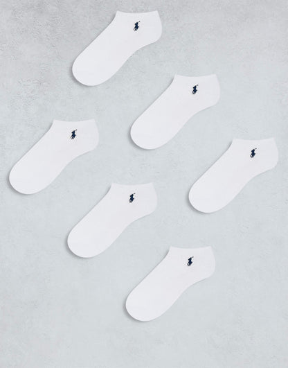 6-Pack Logo Ankle Trainer Socks