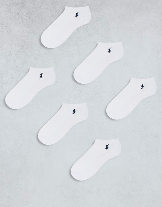 6-Pack Logo Ankle Trainer Socks