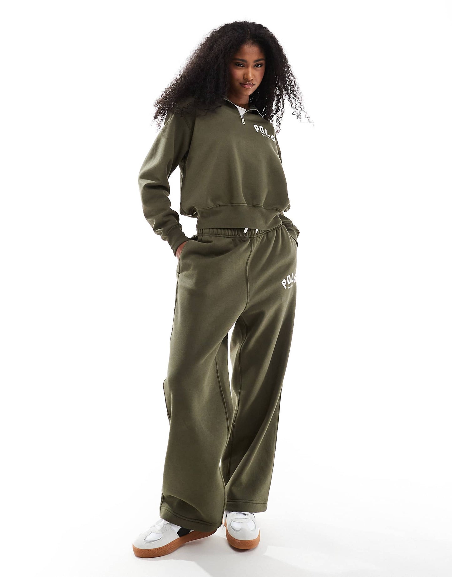 Co-Ord Half Zip Sweatshirt