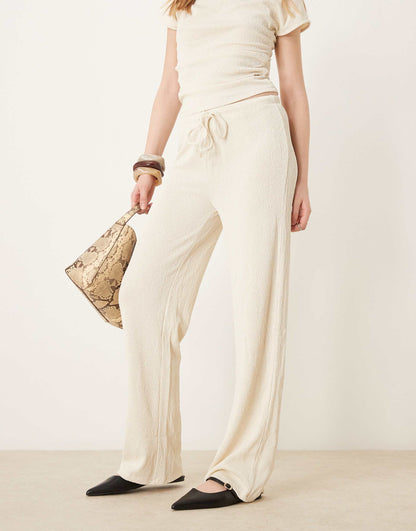 Stretch Wide Leg Trouser Co-Ord