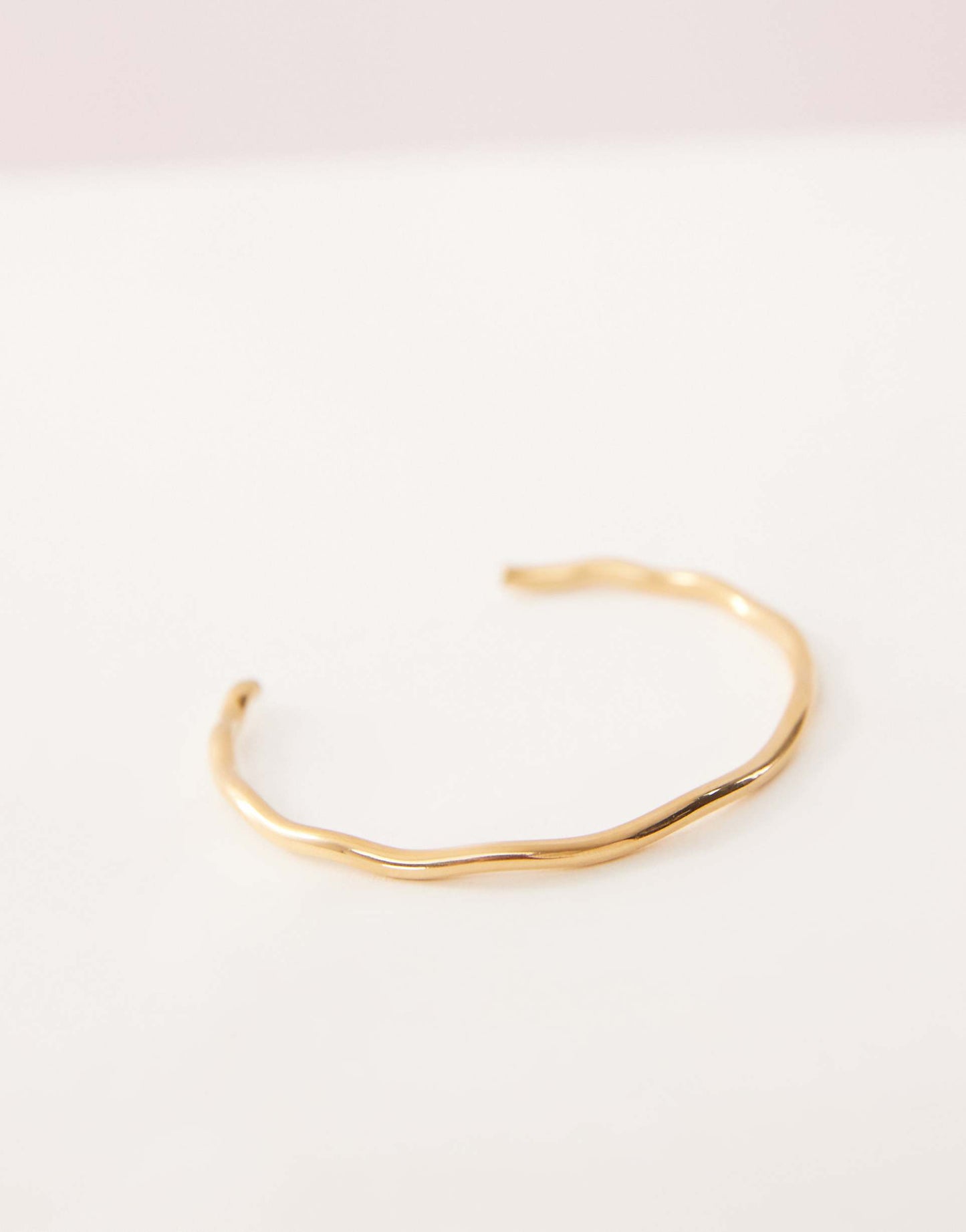 Golden Wave Bangle