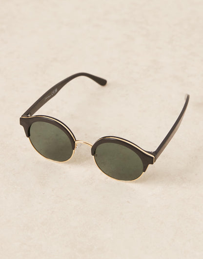 Round Bevelled Sunglasses