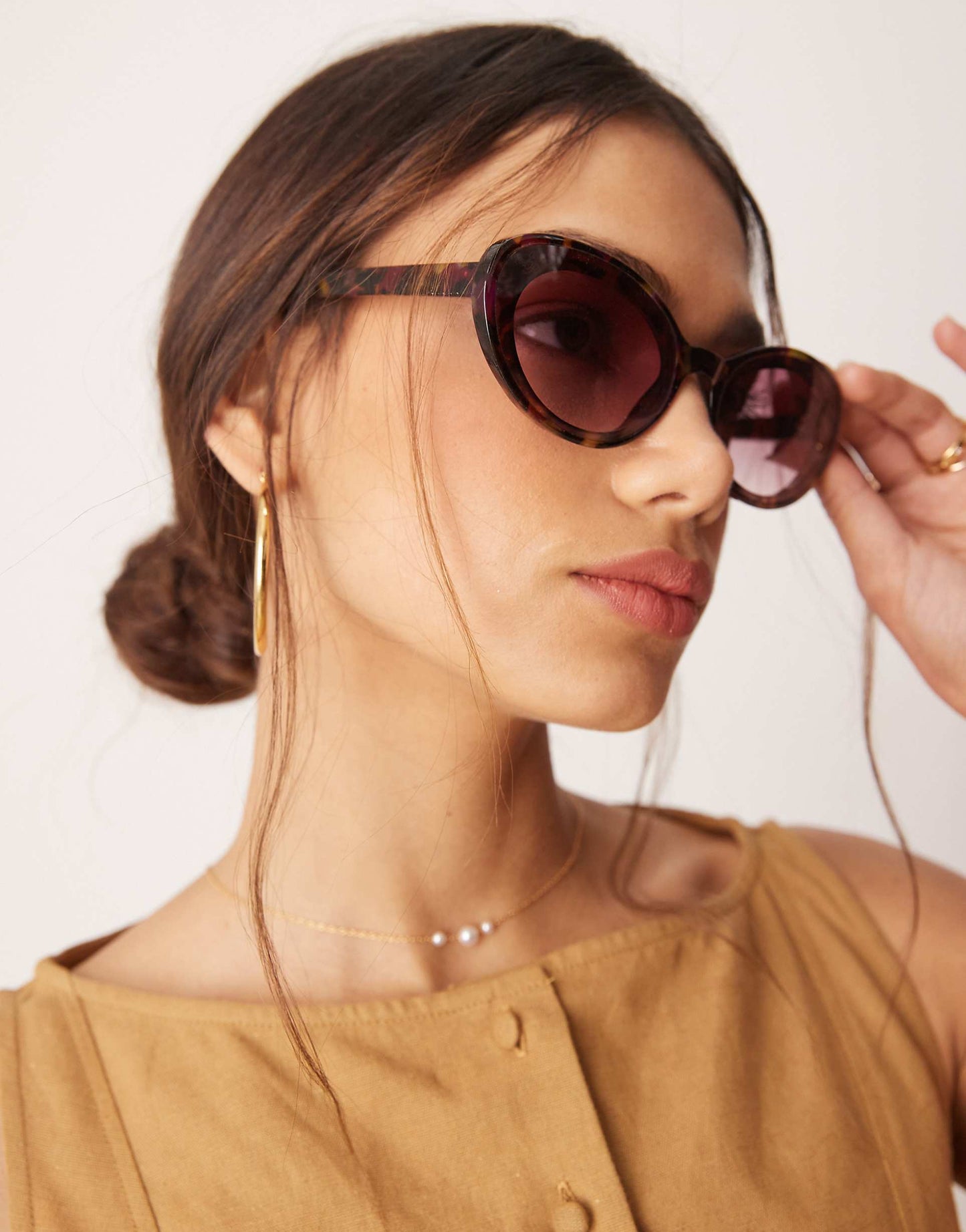 Large Oval Sunglasses