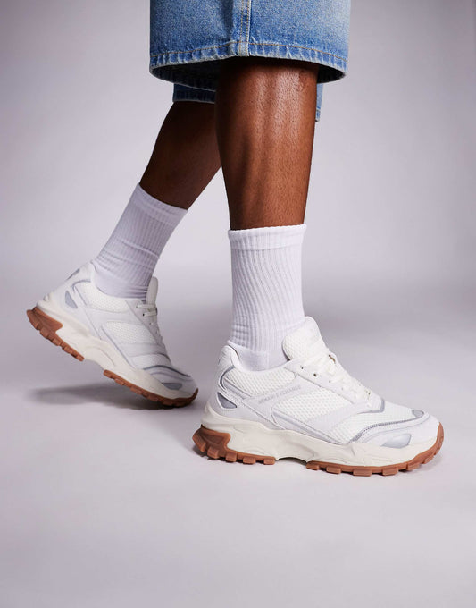 Trainers With Gumsole