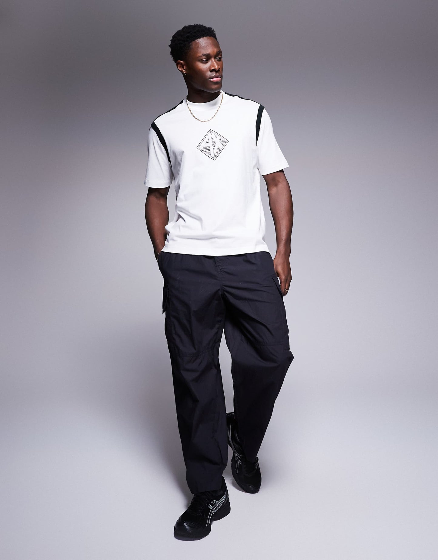 T-Shirt With Central Logo