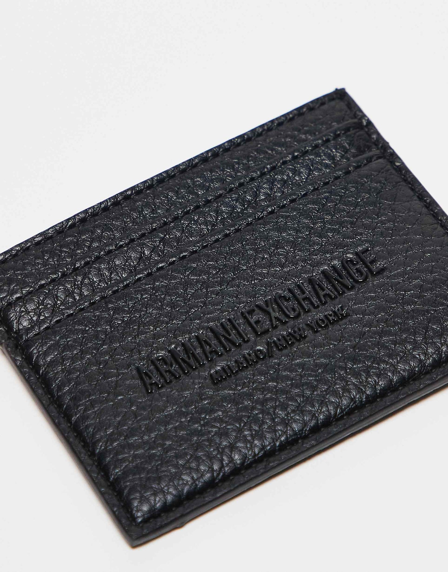 Leather Logo Card Holder