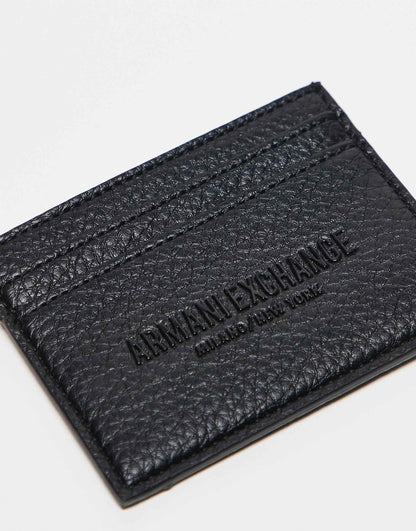Leather Logo Card Holder