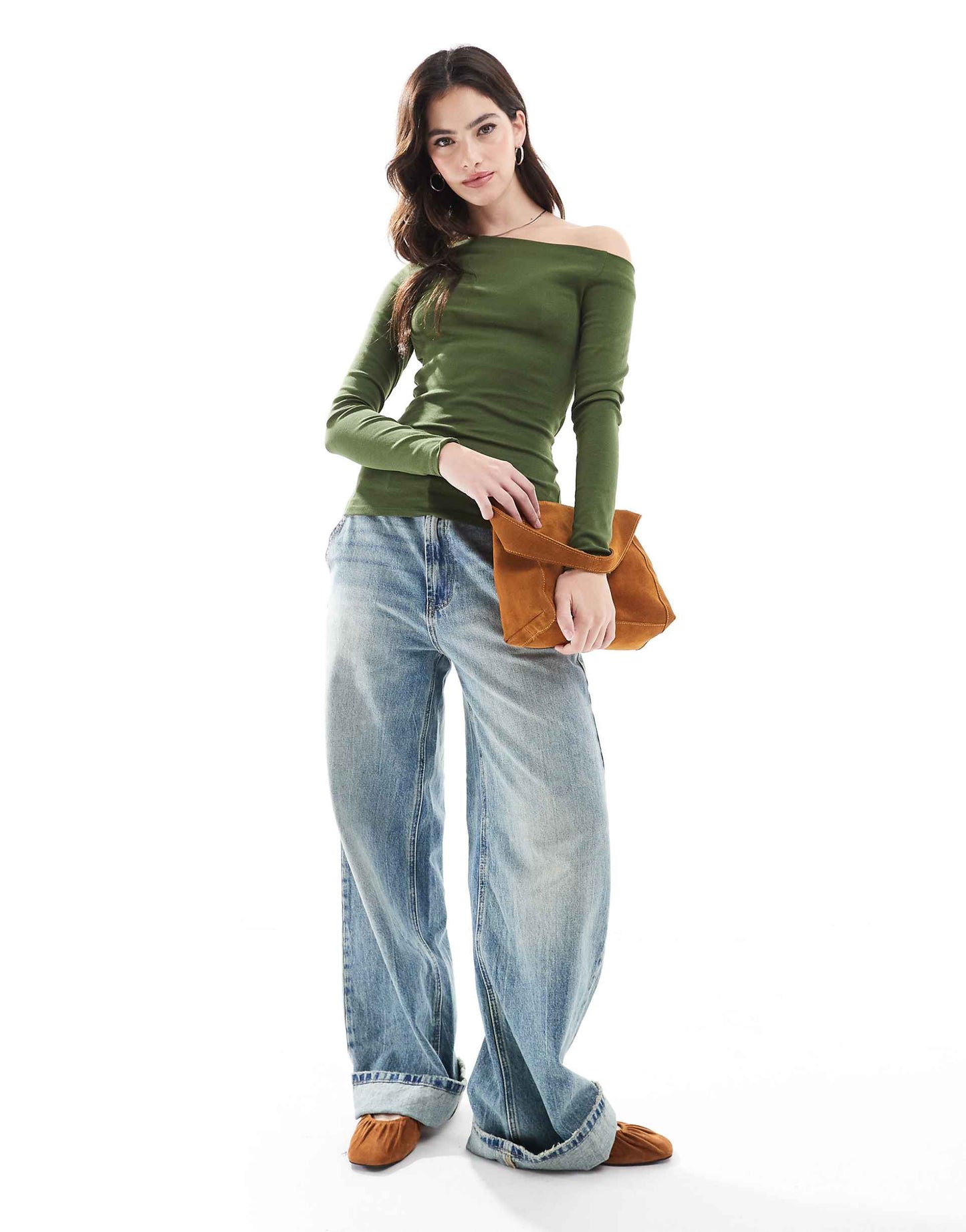 Asymmetric Long Sleeve Top