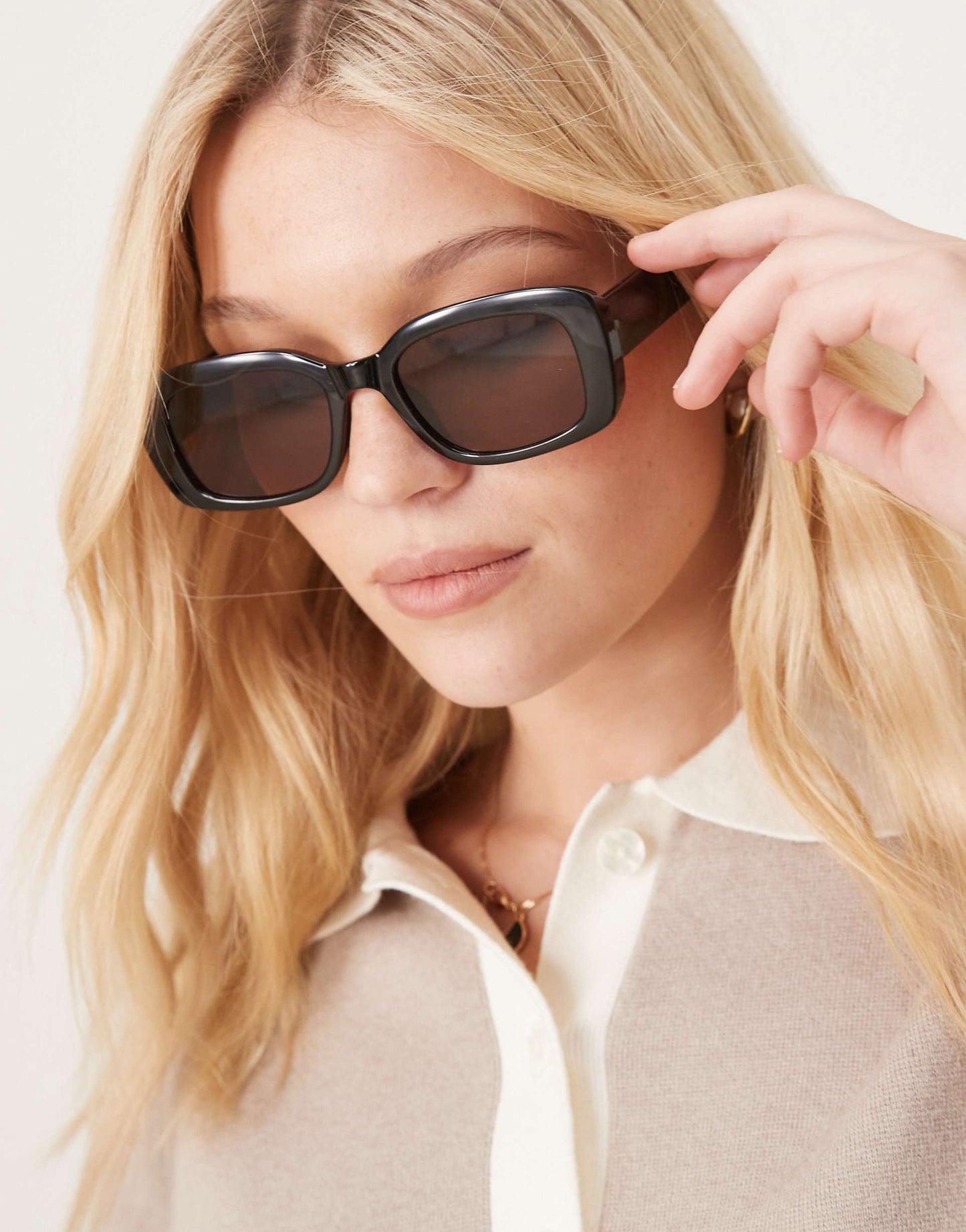 Chunky Mid Square Sunglasses