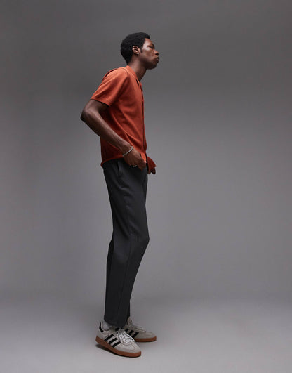 Knitted Pattern Crochet Shirt