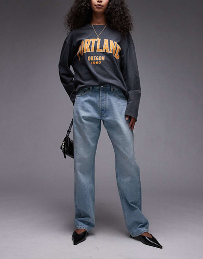 Kort High Rise Straight Jean