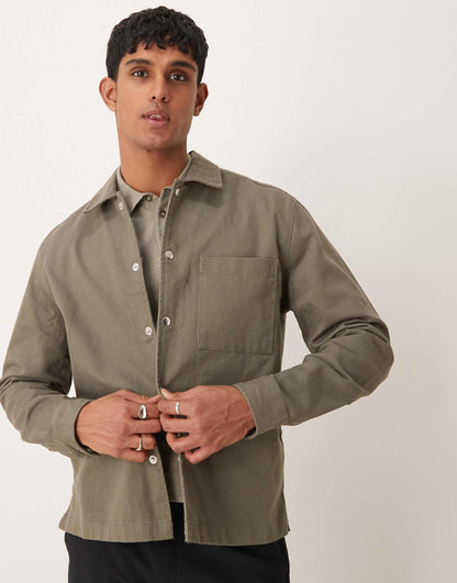 Twill Overshirt