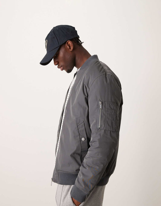 Padded Bomber Jacket
