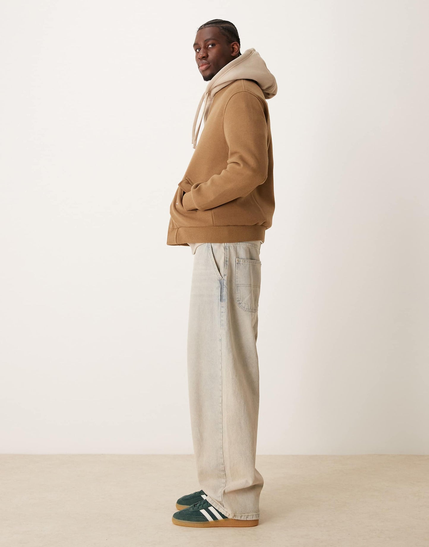 Wool Look Bomber Jacket