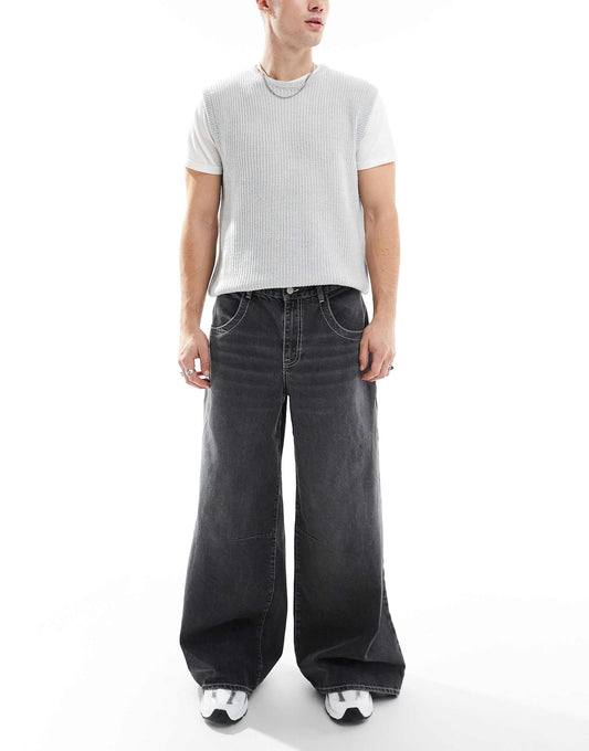 Super Wide Leg Jeans