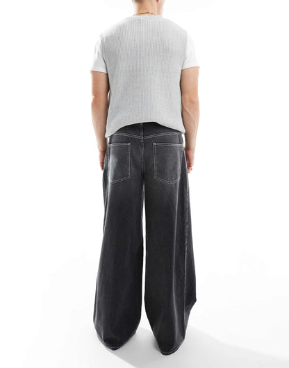 Super Wide Leg Jeans