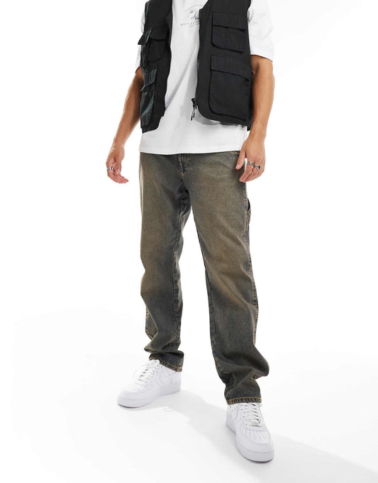 Straight Leg Carpenter Jeans