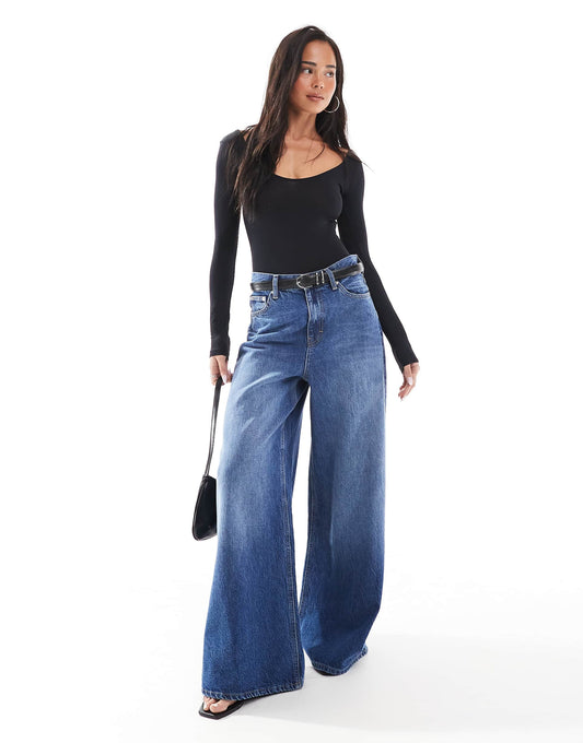 70S Wide Leg Jean