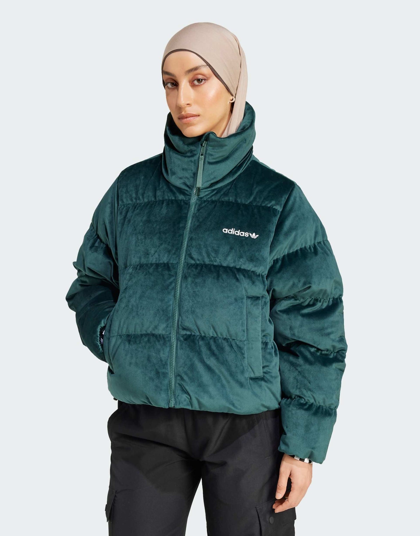 Regen Velvet Down Puffer Jacket