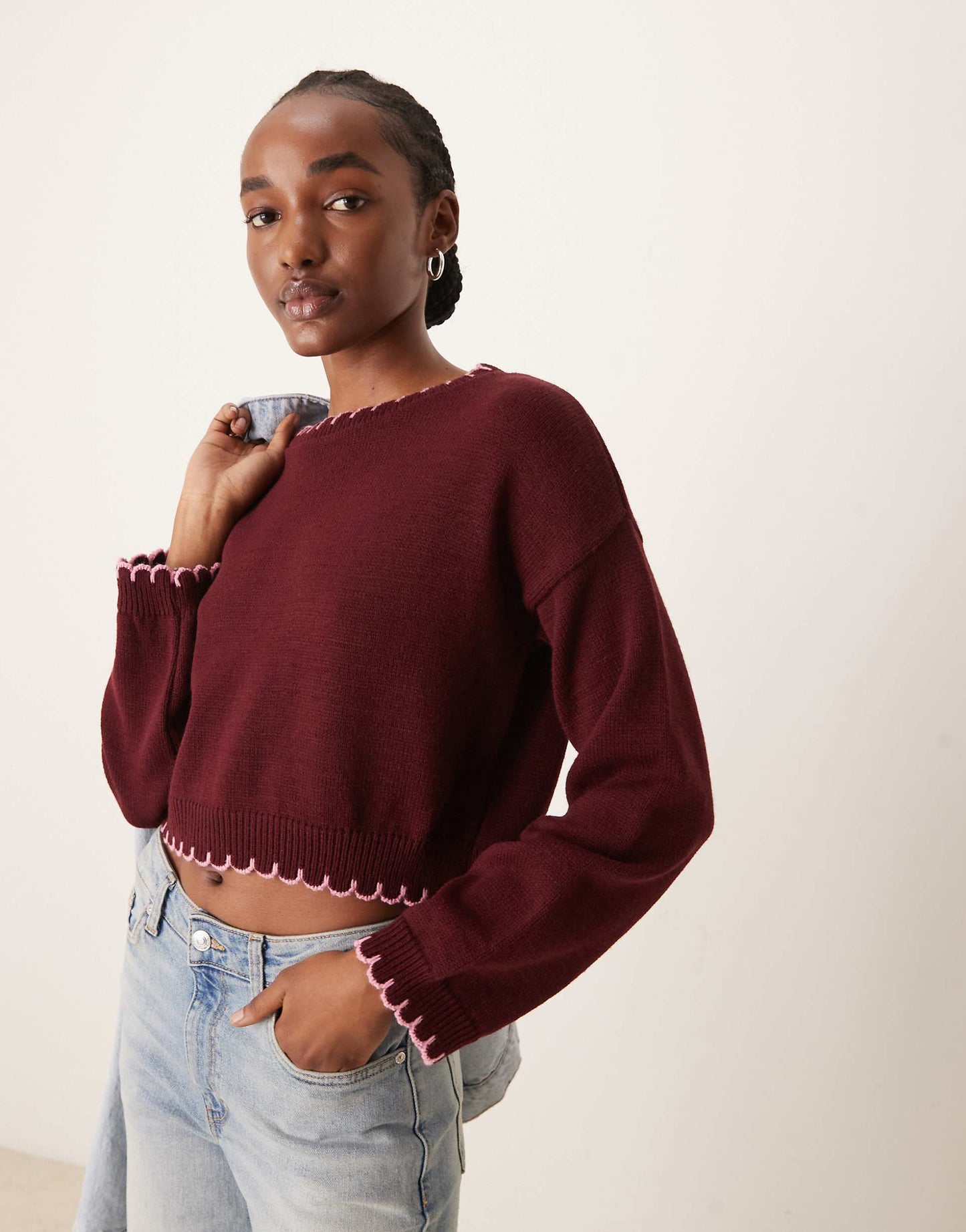 Blanket Stitch Jumper