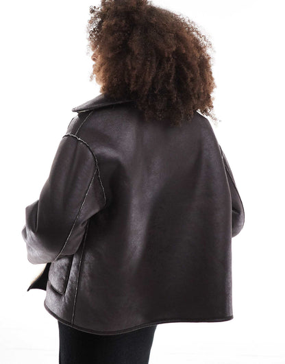 Reversible Borg Jacket