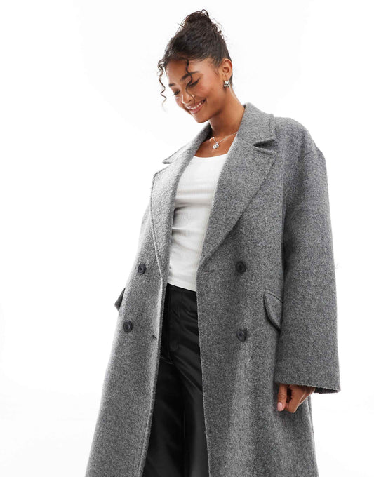 Slouchy Tailored Coat