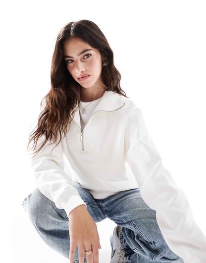 Quarter Zip Sweatshirt