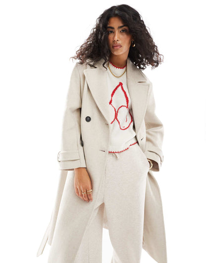 Wool Trench Coat