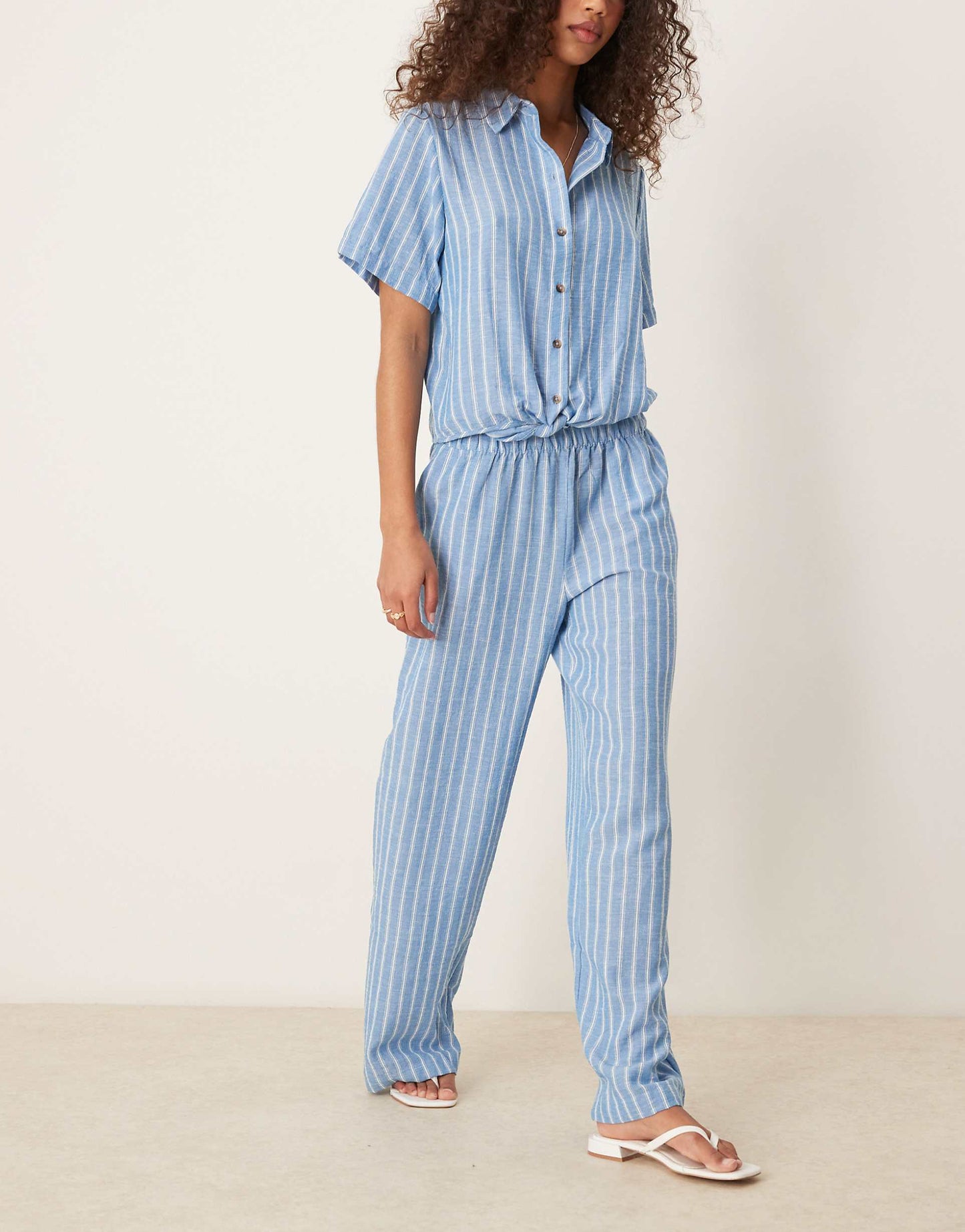 Wide Leg Trousers Co-Ord