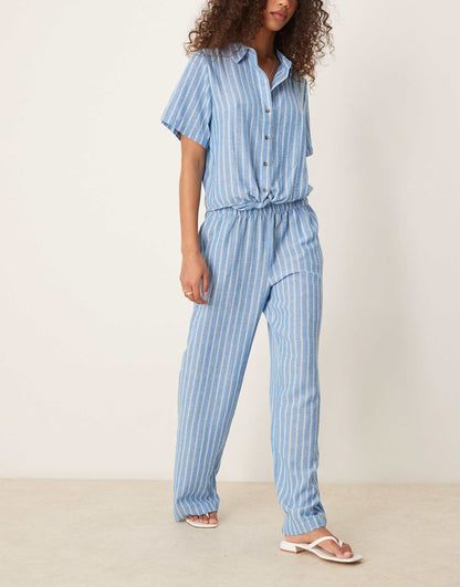 Wide Leg Trousers Co-Ord