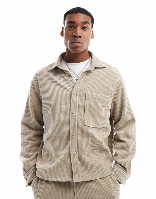 Cord Shirt Co-Ord