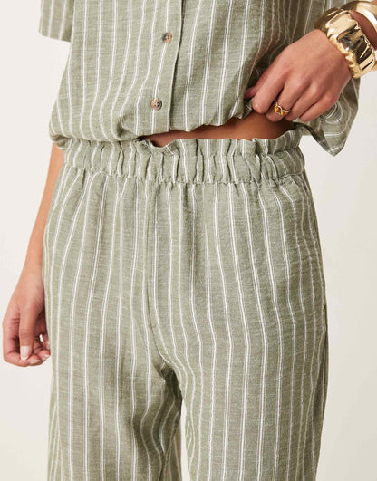 Wide Leg Trousers Co-Ord