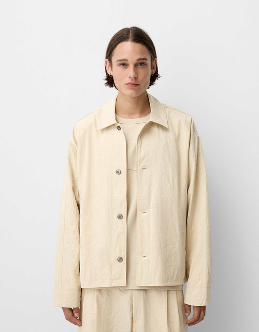 Collection Textured Long Sleeve Shirt Co-Ord