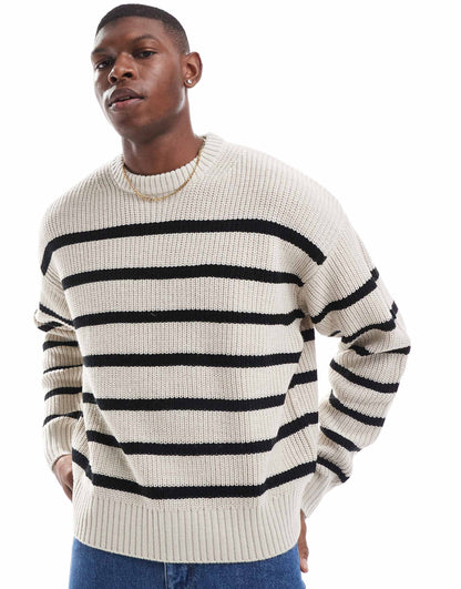 Striped Knitted Jumper