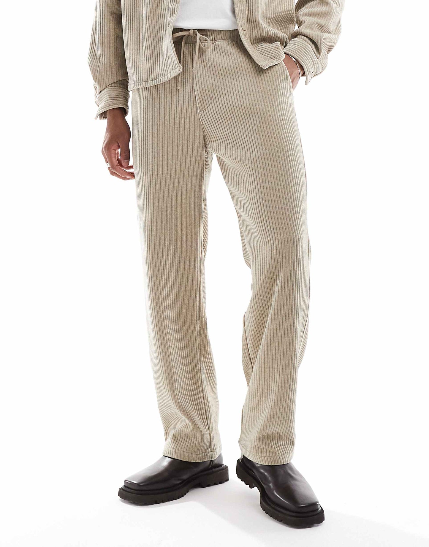 Cord Baggy Co-Ord Trousers