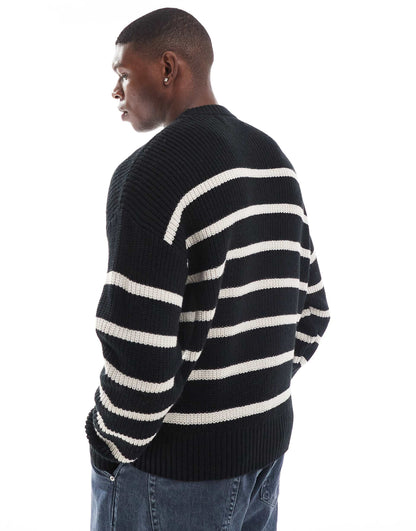 Striped Knitted Jumper