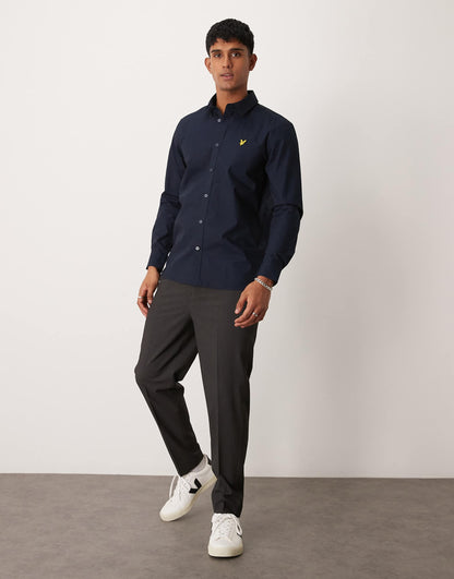 Long Sleeve Poplin Shirt